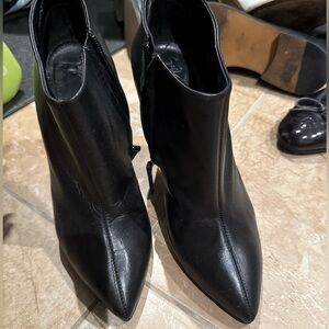 Giuseppe Zanotti leather booties RESOLED